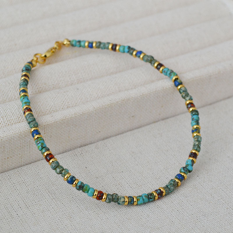 Amara Miyuki bead bracelet and necklace set