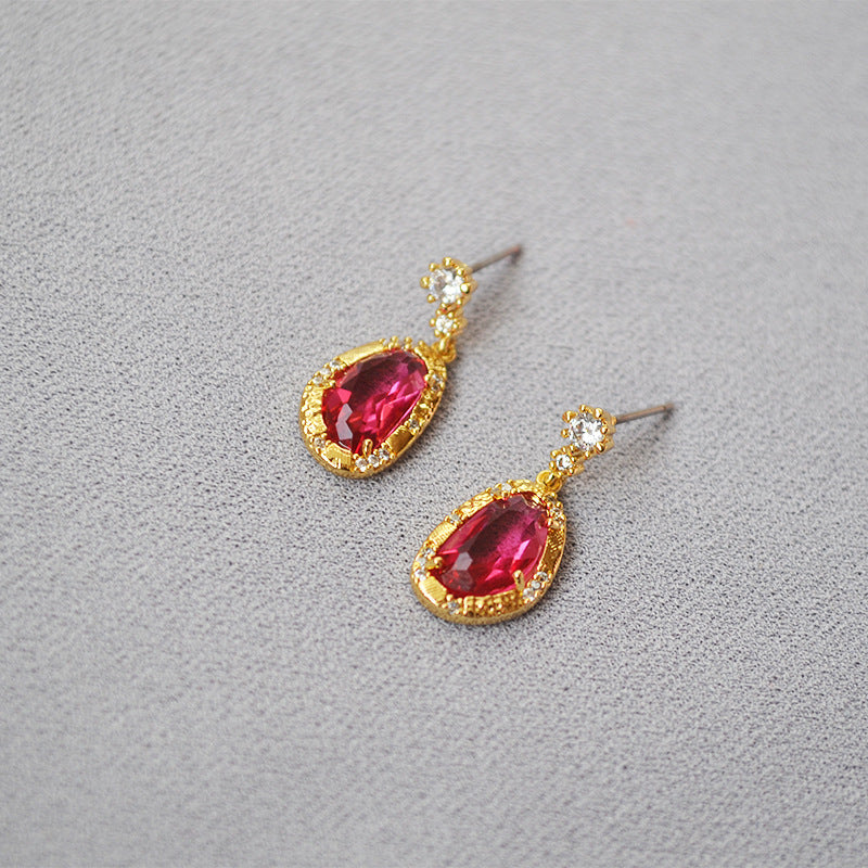 Aurelia Crystal Drop Earrings
