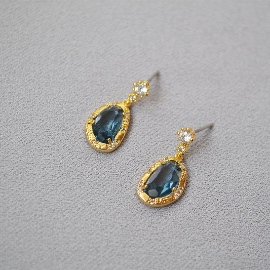 Aurelia Crystal Drop Earrings